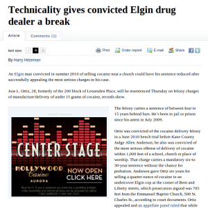 Daily Herald article on technicality