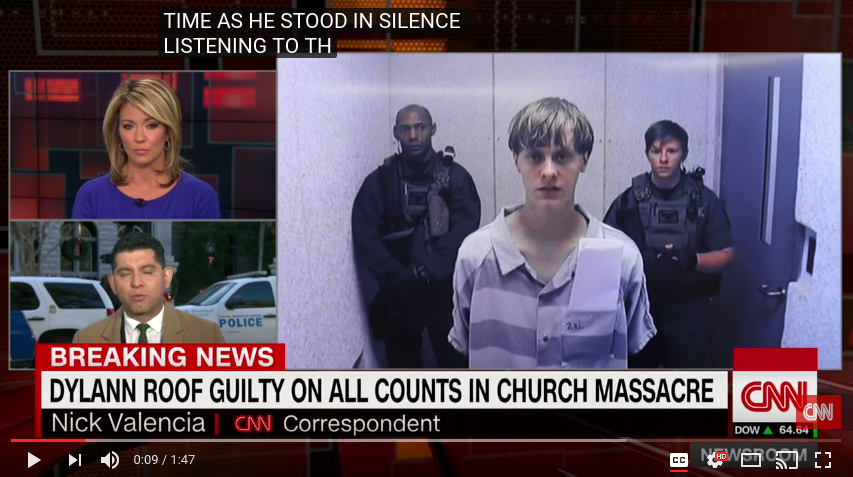 Saying Nice Things (about Dylann Roof).